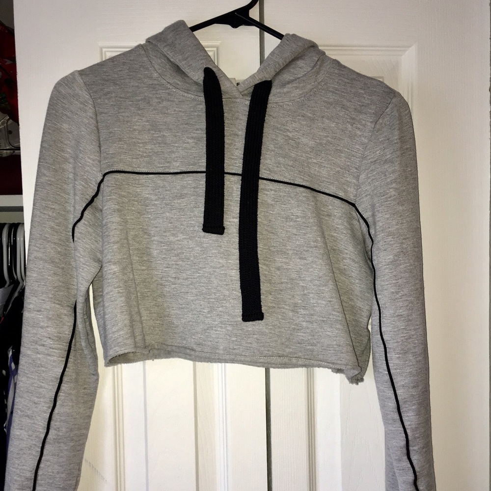 Garage Crop Top Sweatshirt